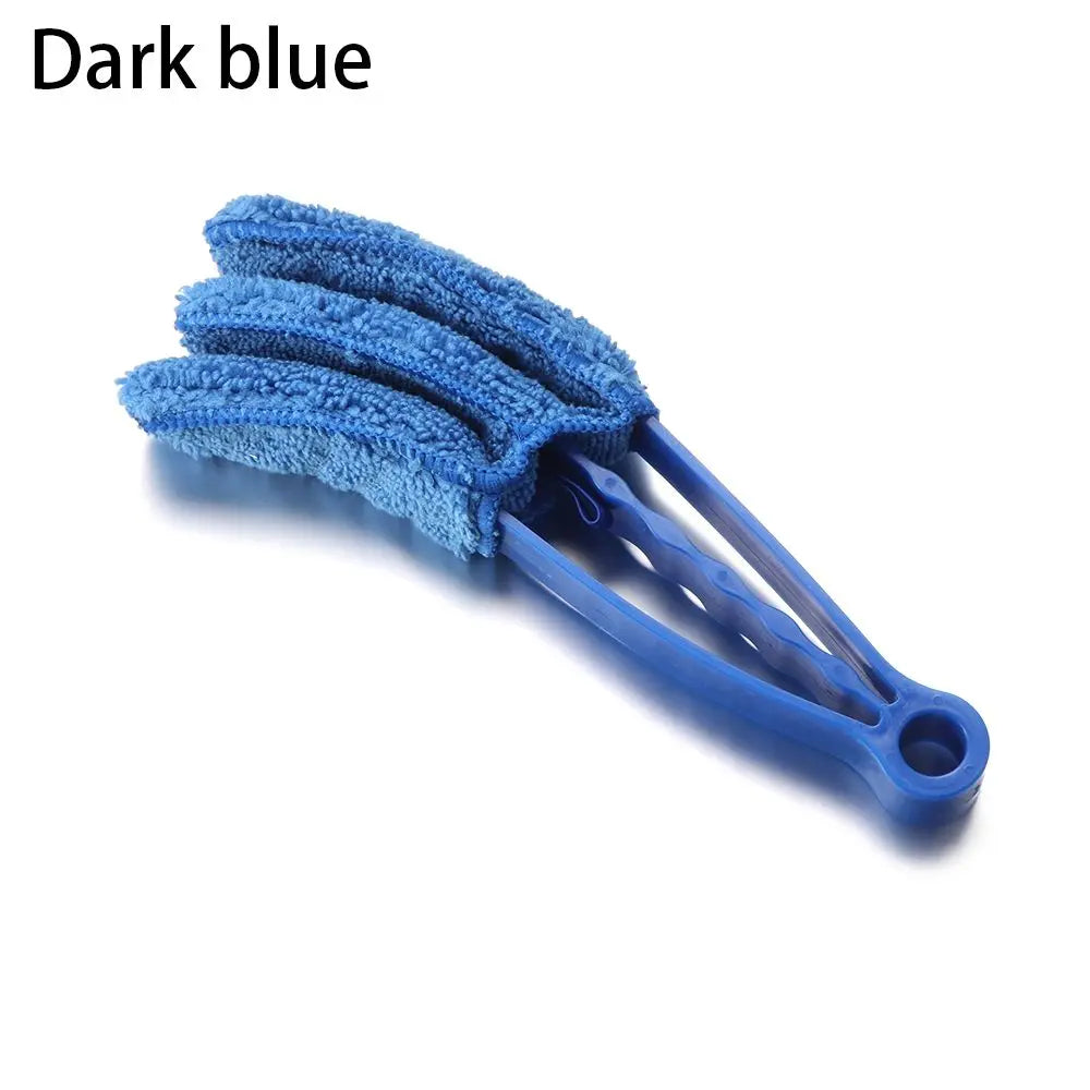 Microfiber Venetian Blind Cleaner Brush – 3-Arm Duster Clip