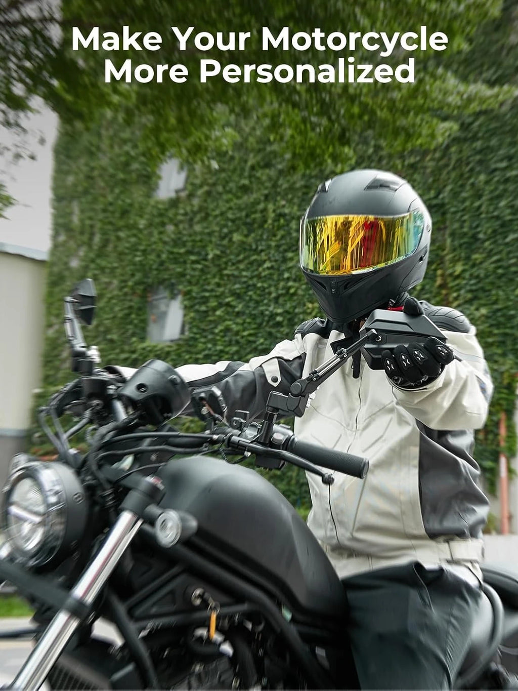 Aluminum Motorcycle Bar End Mirrors M8 M10 Universal | KEMITOUR Motorcycle Bar End Mirrors Nixie