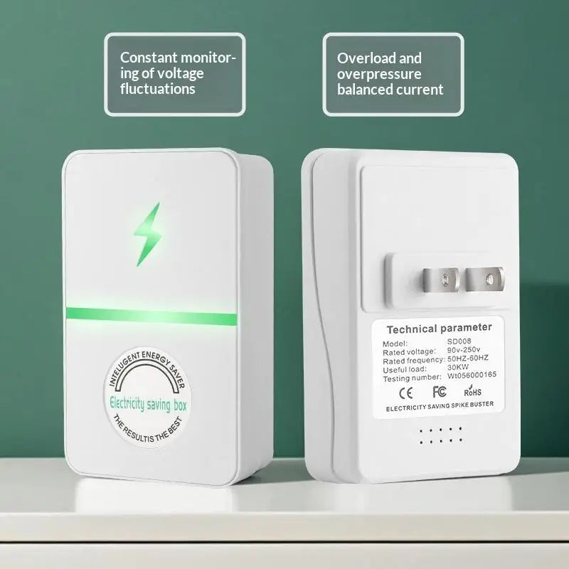 1/2/5Pcs US Plug Energy Saving Device Power Saver 90V-250V