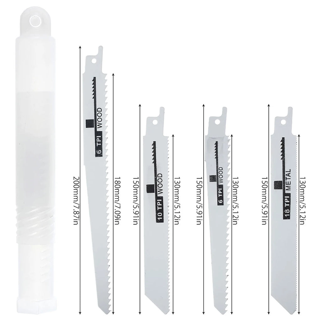 10Pcs Reciprocating Saw Blades – Wood, Metal & Plastic Set Reciprocating Saw Blades Nixie