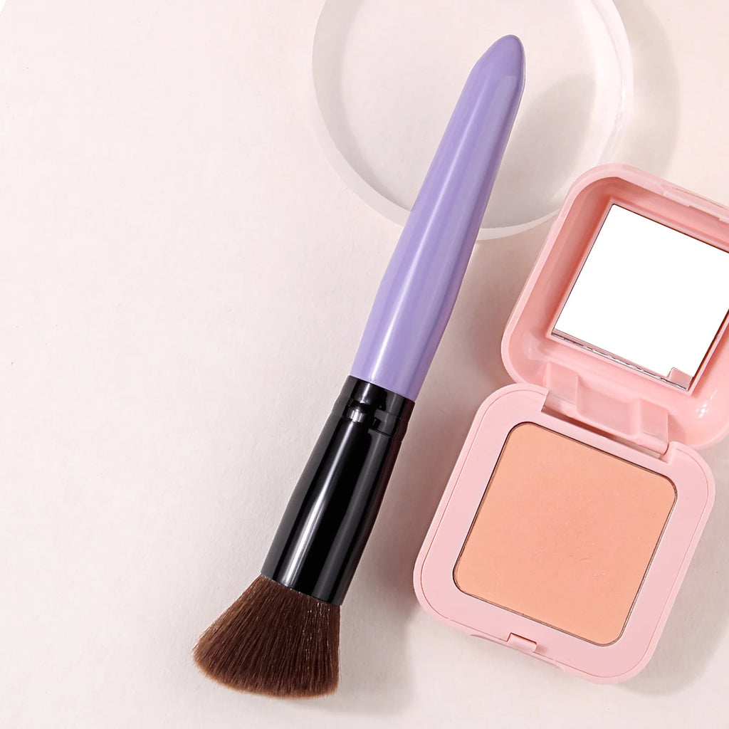 Angled Blush Contour Makeup Brush – Soft Fluffy Synthetic Hair Makeup Brush Nixie Default Title