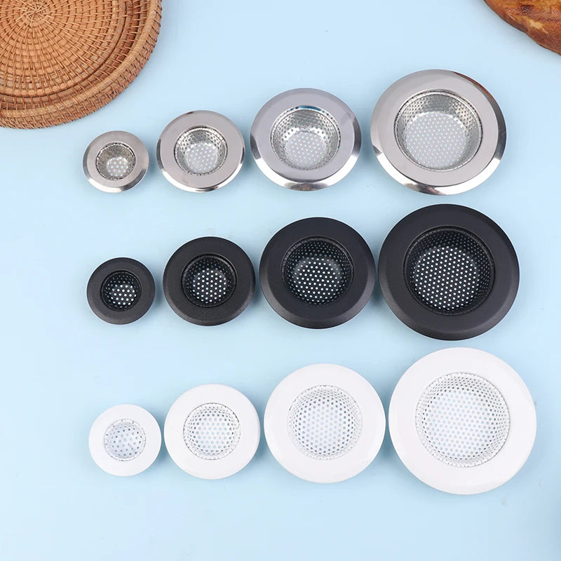 Stainless Steel Sink Strainer & Shower Hair Catcher Stopper Drain Strainer Nixie