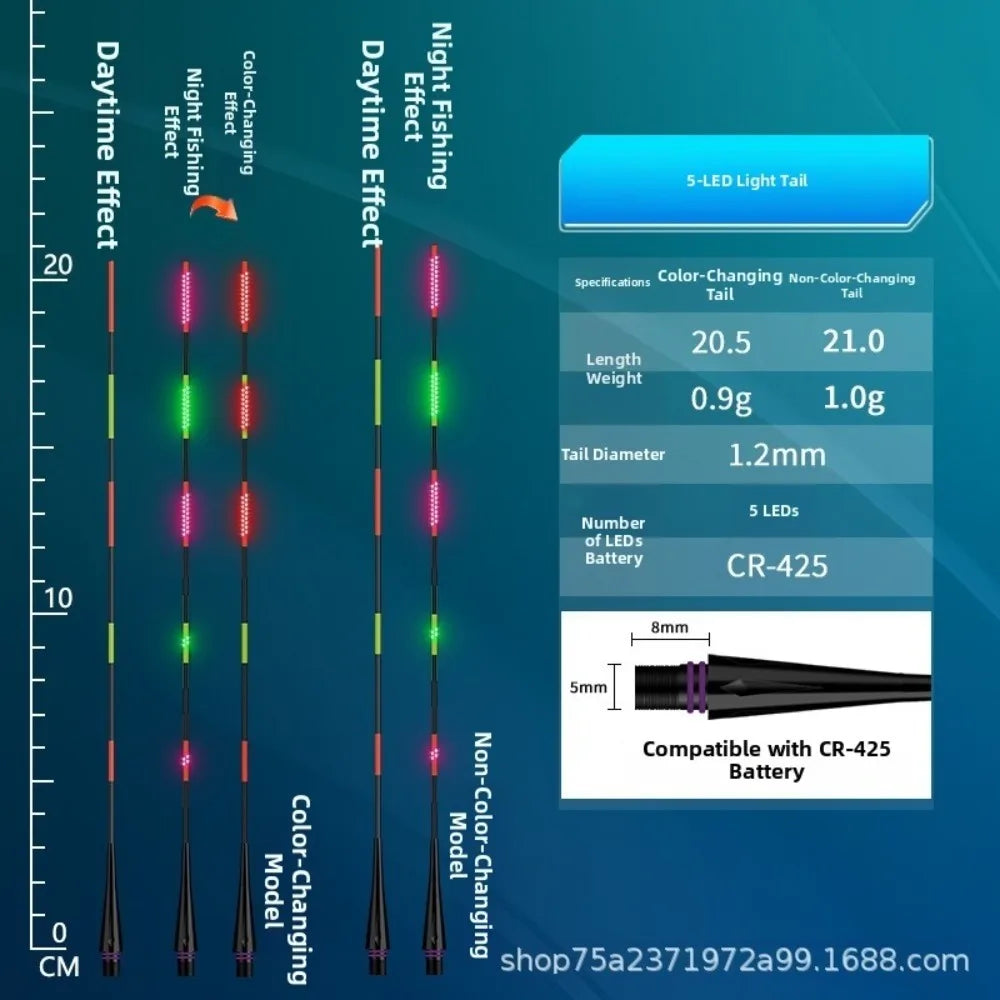 Super Bright LED Fishing Float – Waterproof Luminous Night Buoy