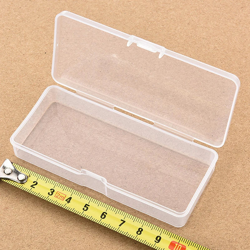 Transparent Plastic Rectangle Storage Box – Multi-Use Organizer Plastic Storage Box Nixie