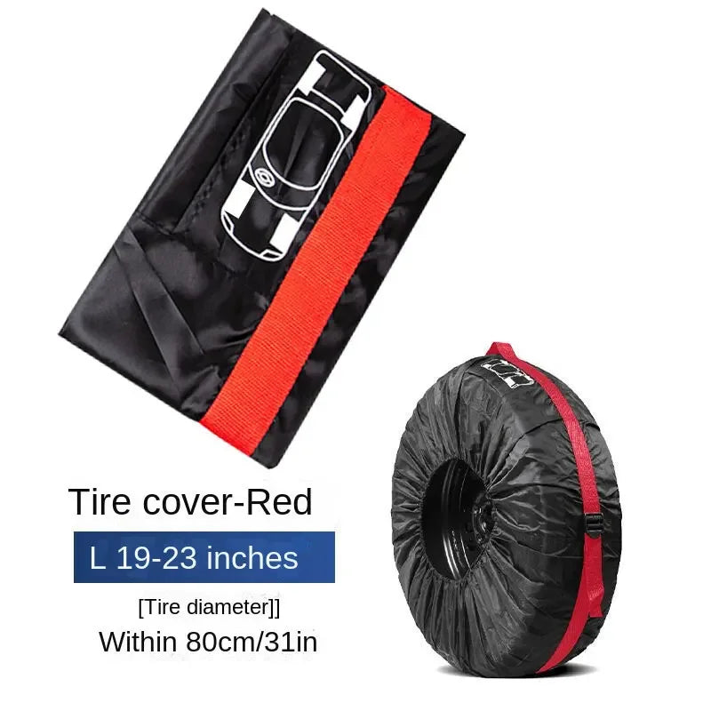 Spare Tire Cover Storage Bag | Polyester Carry Tote 13–23" Spare Tire Bag Nixie