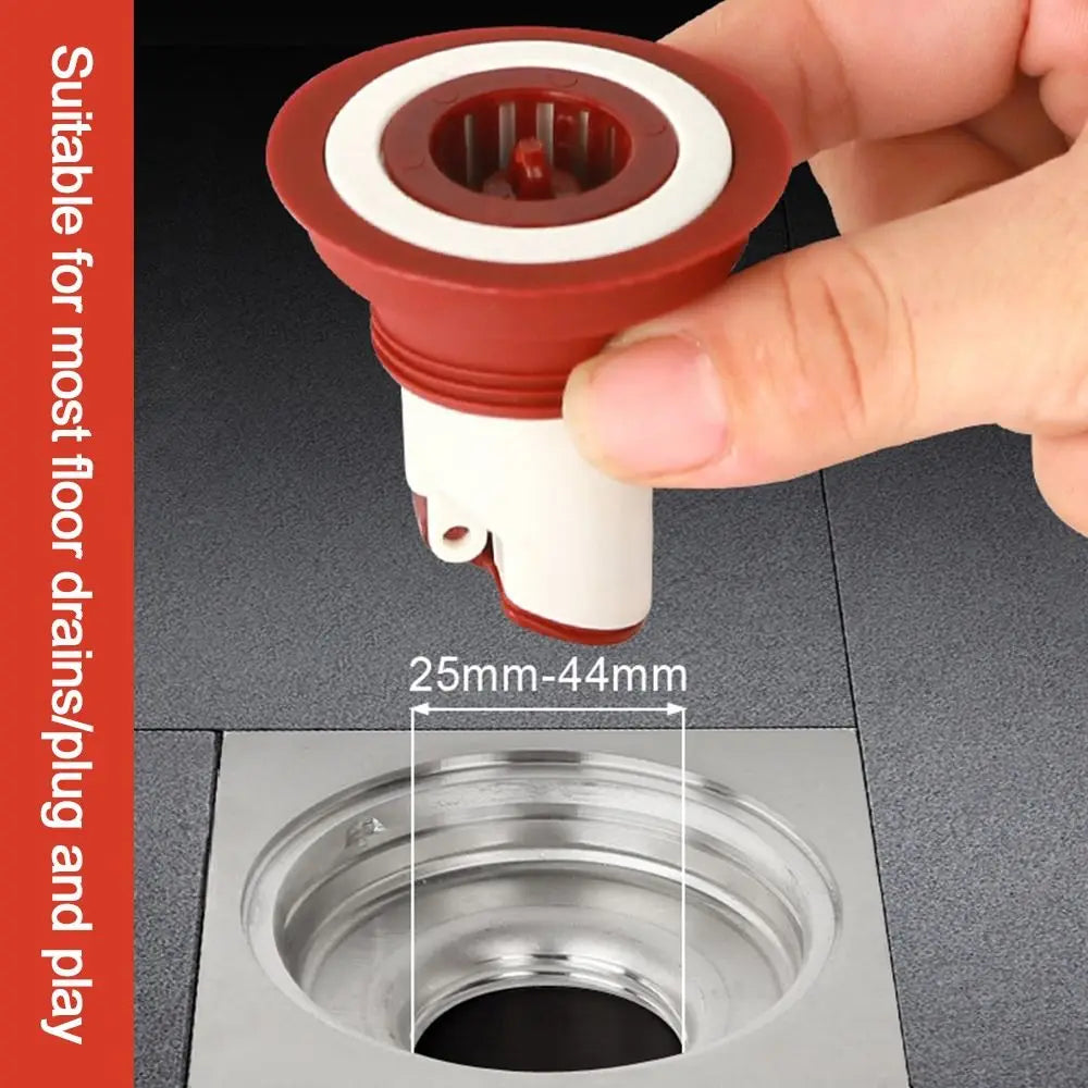 ABS Floor Drain Backflow Preventer & Anti-Odor Sink Strainer