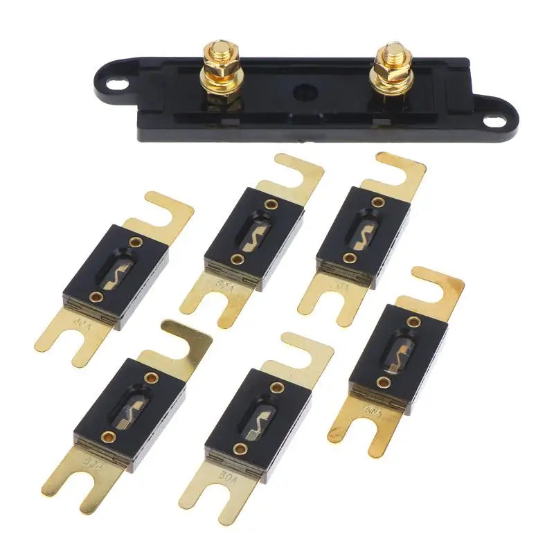 ANL Bolt-On Fuse Holder with Fuse 30A–80A | Automotive ANL Fuse Holder Nixie
