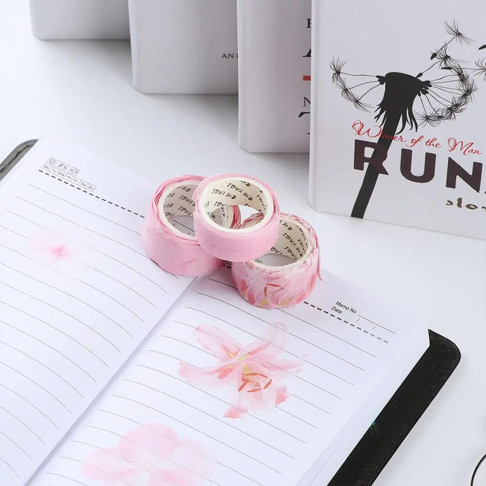 200PCS Sakura Flower Petal Masking Tape – Scrapbooking Craft