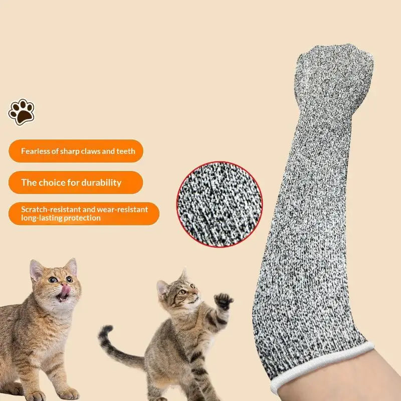 Scratch & Bite Resistant Pet Handling Gloves – HPPE, 1 Pair Pet Handling Gloves Nixie