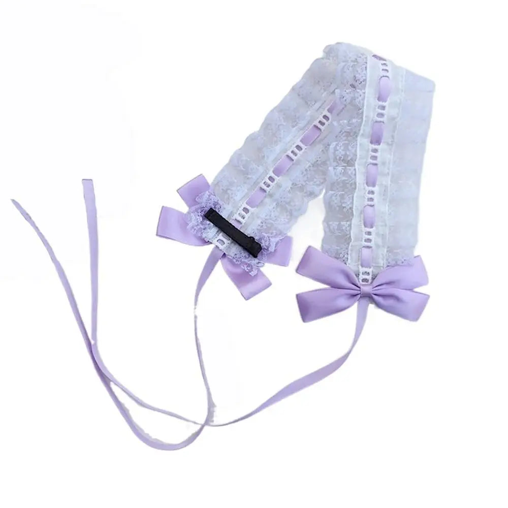 Lolita Headband Bowknot Sweet Lace Hairband | Cosplay Accessory