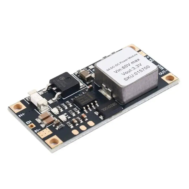 DC 5A Buck Converter Module 6.5-60V to 3.3V Step-Down Buck Converter Module Nixie