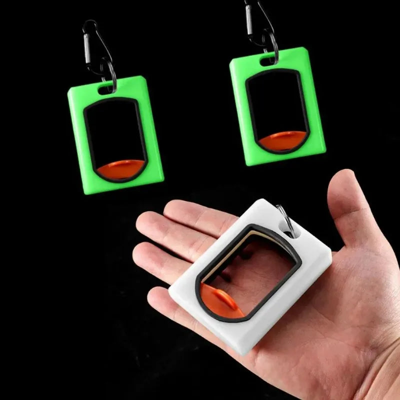 Glow-in-the-Dark Cable Tie Organizer with Carabiner Clip Cable Tie Organizer Nixie