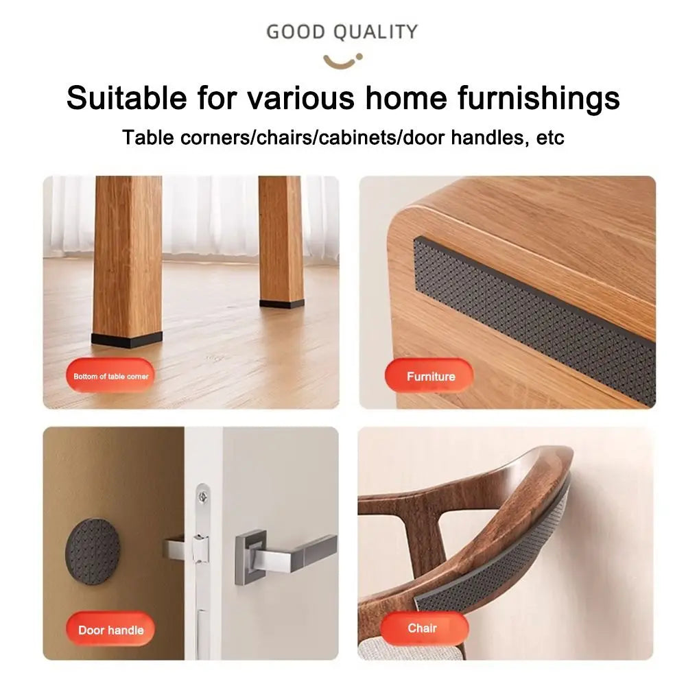 Self-Adhesive EVA Furniture Leg Pads – Anti-Slip Floor Protectors Furniture Leg Pads Nixie