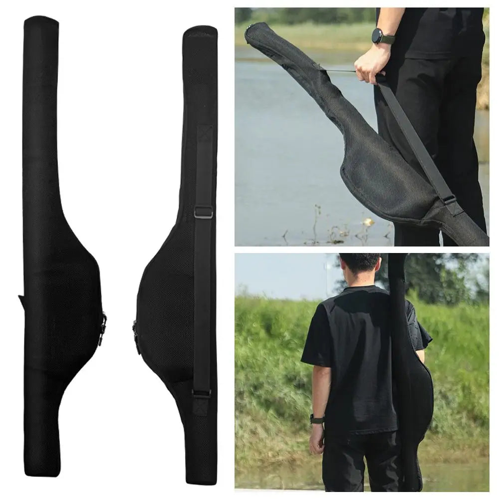 Folding Fishing Rod Bag 120/130CM – Waterproof Nylon Carry Case Fishing Rod Bag Nixie