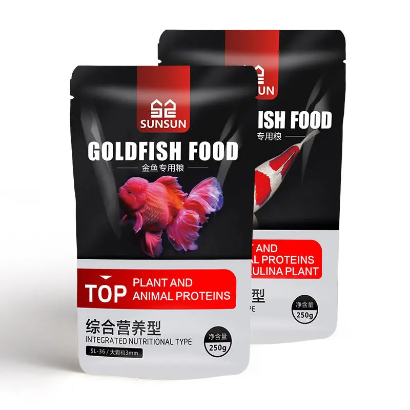SUNSUN Koi & Goldfish Spirulina Color Enhancing Fish Food 200g Ornamental Fish Food Nixie