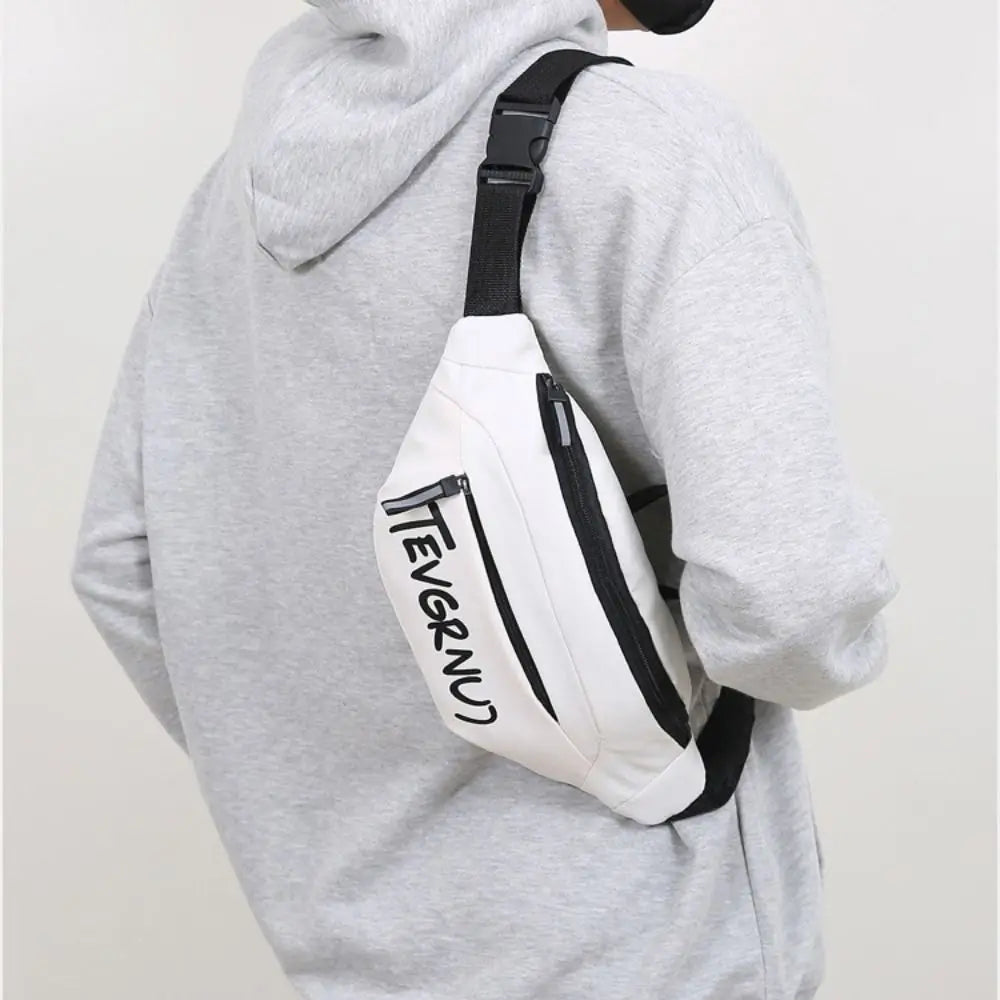 Large Capacity Nylon Waist Bag – Unisex Chest & Shoulder Pack Waist & Chest Bag Nixie