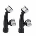 2PCS High Pressure Mist Nozzles M14×1.5mm Double Spray Head