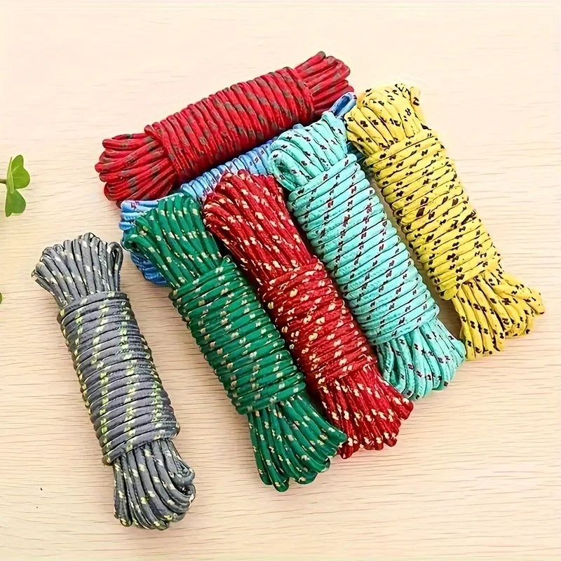 10M Nylon Clothesline – Camping, Indoor & Outdoor Laundry Line Nylon Clothesline Rope Nixie
