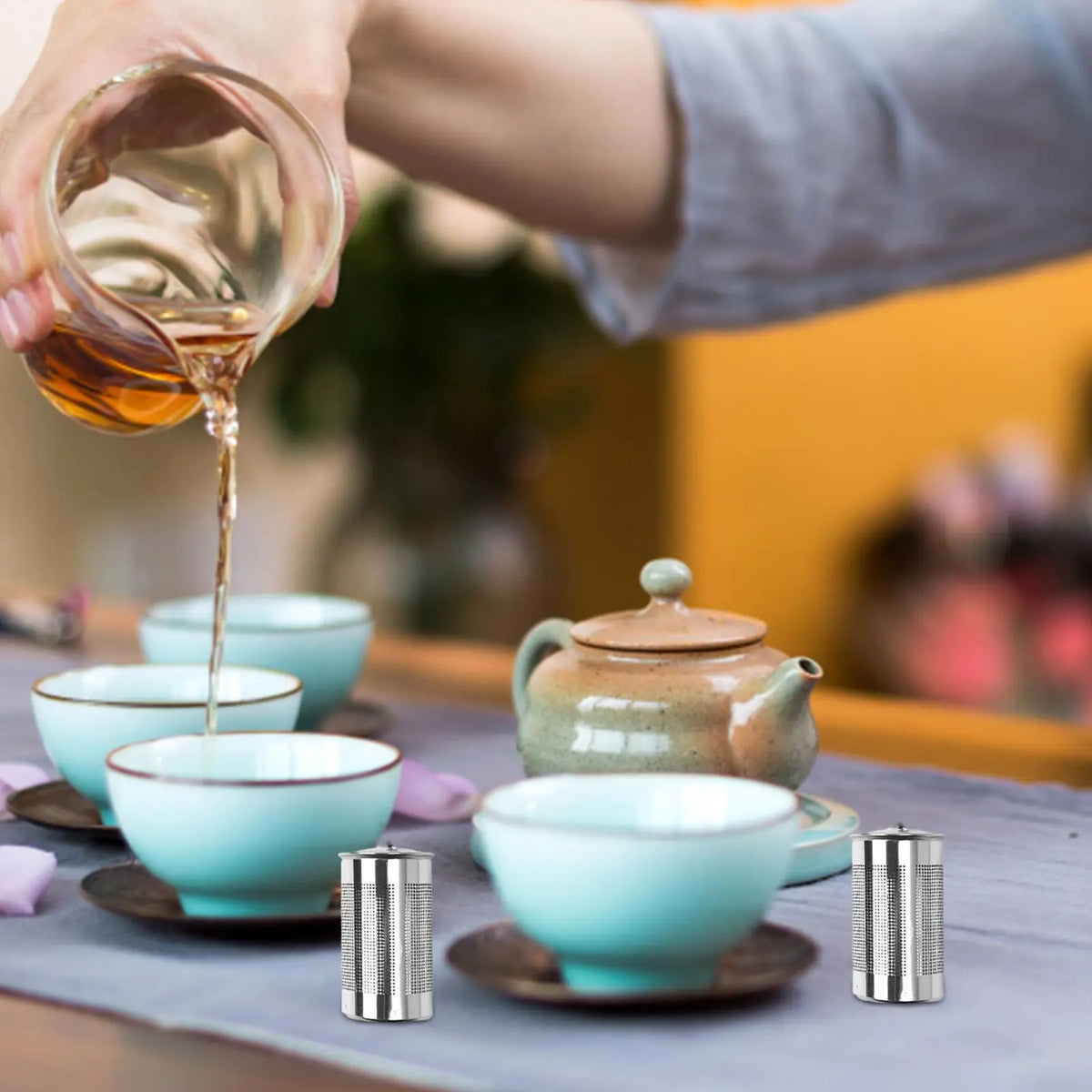 Stainless Steel Tea Infuser Strainer | Loose Leaf Filter