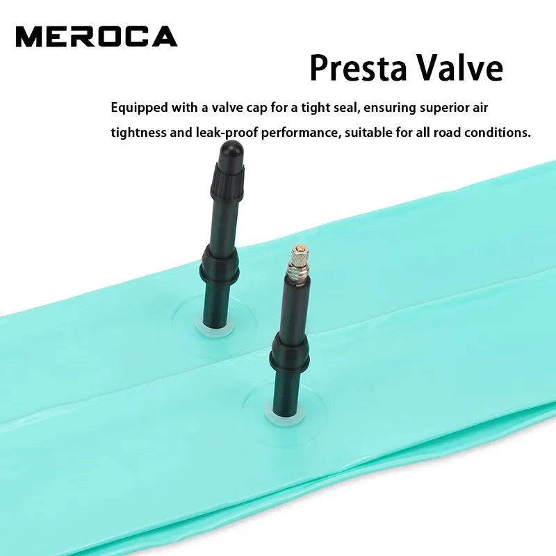 MEROCA TPU MTB Inner Tube 26/27.5/29" Ultralight Presta Valve Bike Inner Tube Nixie
