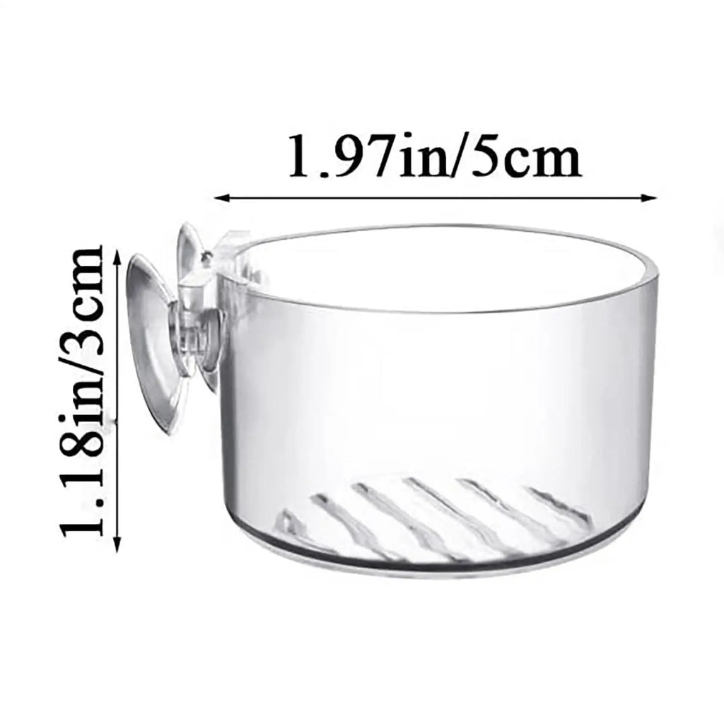 Aquatic Plant Pot with Suction Cup – Fish Tank Decoration Aquarium Plant Holder Nixie
