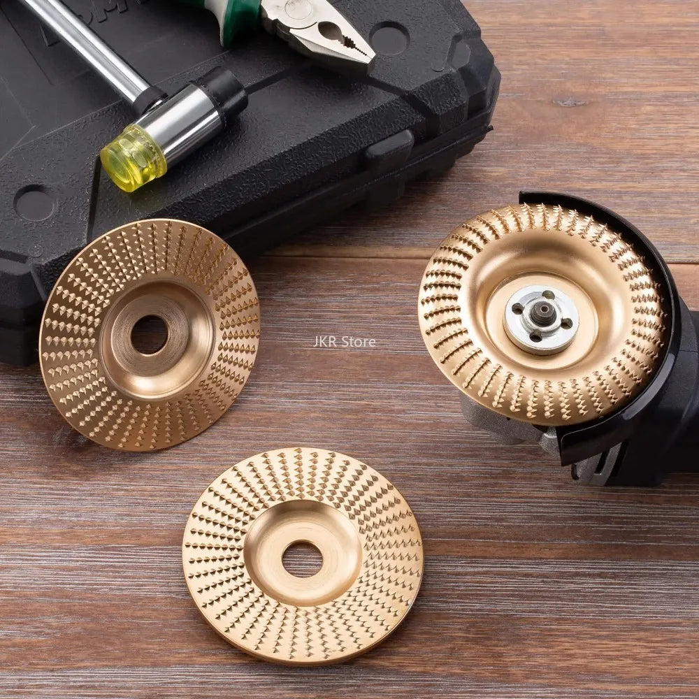 Rotary Wood Carving Disc Abrasive Wheel for Angle Grinder Abrasive Carving Disc Nixie