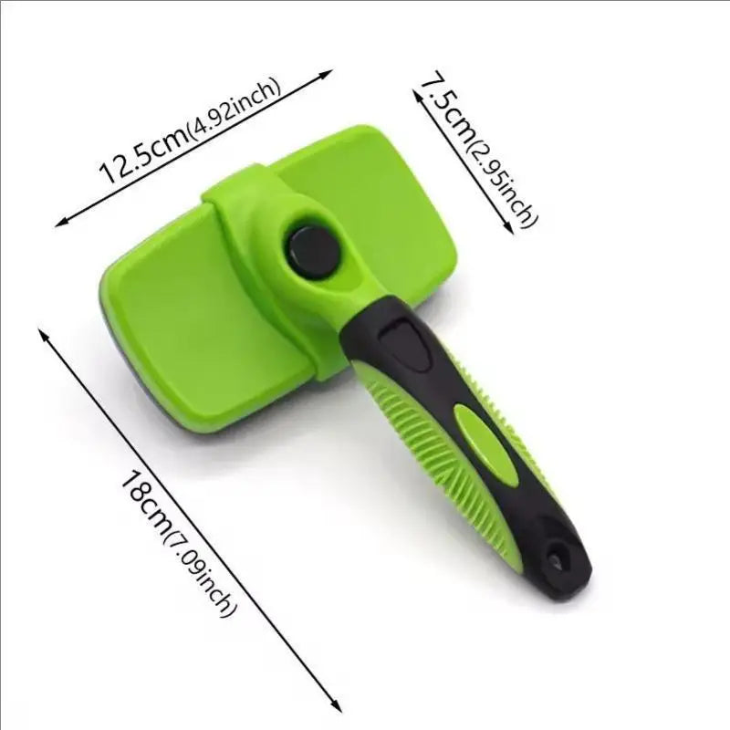 Self-Cleaning Deshedding Comb for Dogs & Cats Pet Deshedding Brush Nixie