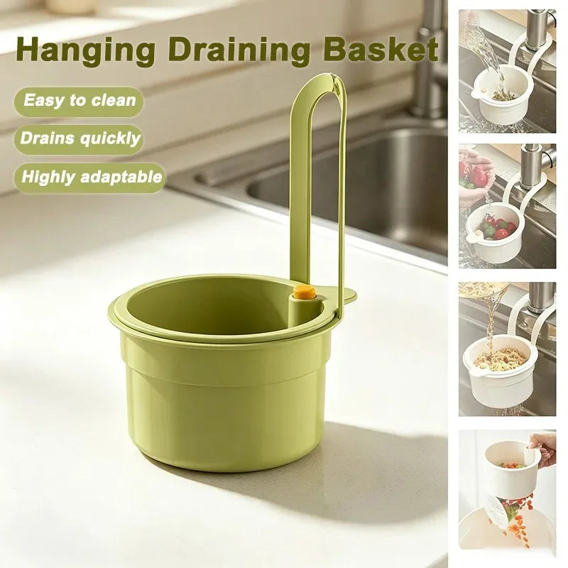 Self-Cleaning Sink Strainer Basket – Faucet Hanging Filter Sink Strainer Basket Nixie
