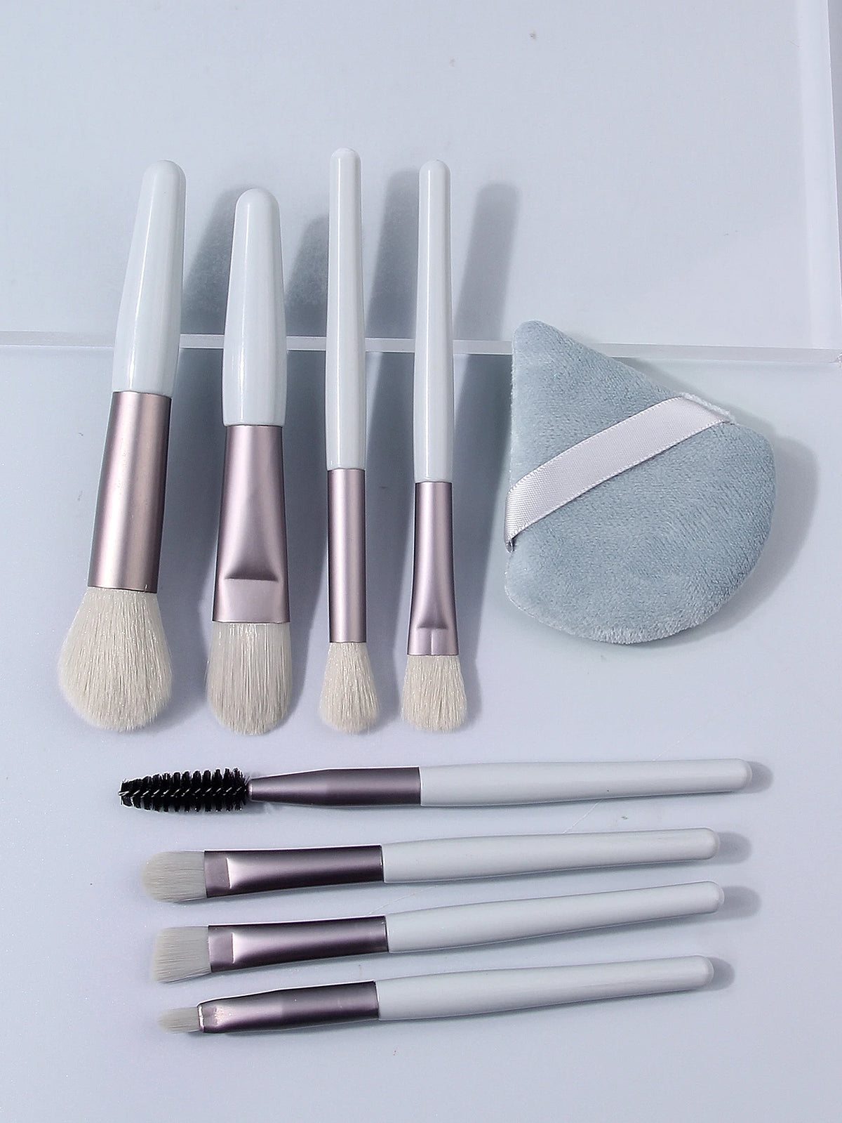 9-Piece Makeup Brush Set – Foundation, Blush & Eyeshadow Makeup Brush Set Nixie