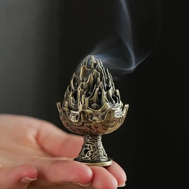 Boshan Incense Burner Tabletop Ornament – Home & Office Décor Incense Burner Nixie