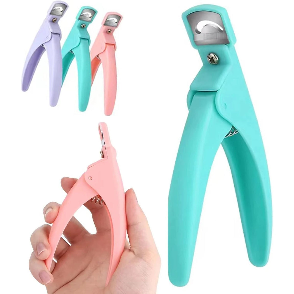 U-Shape Nail Tip Trimmer – Precision Acrylic & Gel Cutter Nail Tip Trimmer Nixie