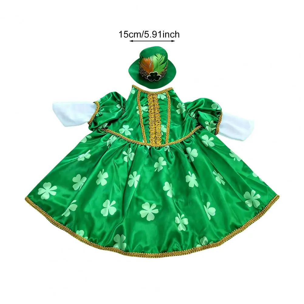 St. Patrick's Day Goose Outfit – Irish Shamrock Porch Costume Holiday Goose Costume Nixie