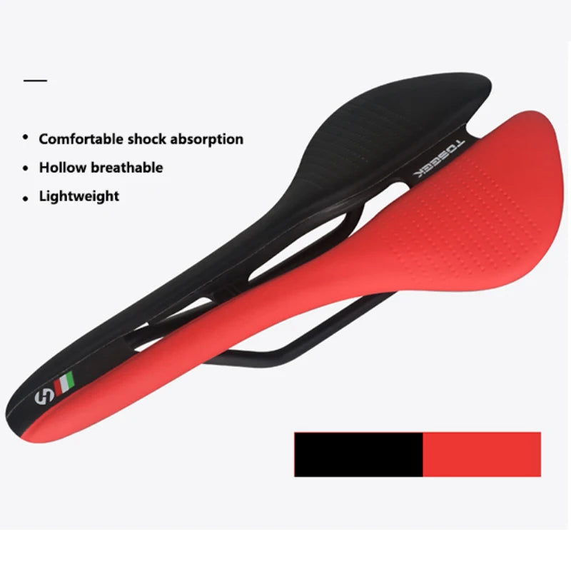 TOSEEK Ultralight MTB Road Bike Saddle Hollow Ergonomic Cushion