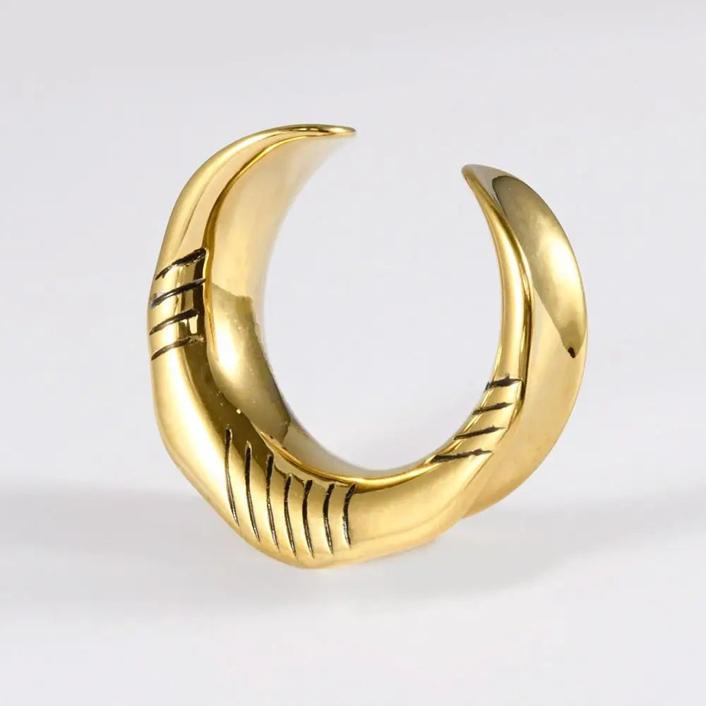 Stainless Steel U-Shape Ear Cuff Gauges | Helix & Cartilage Ear Cuff Gauges Nixie