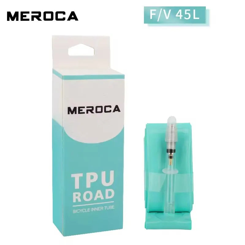 MEROCA 700C TPU Ultralight Road Bike Inner Tube | Presta Valve Bike Inner Tube Nixie BIANQI 45MM 700c Presta Valve