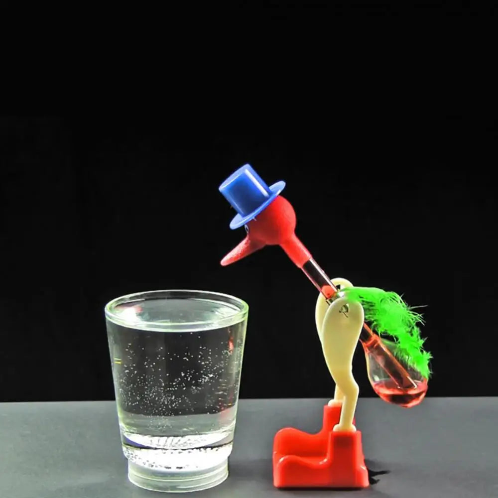 Drinking Bird Bobbing Lucky Bird Toy – Desk Decor & Kids Gift Novelty Desk Toy Nixie
