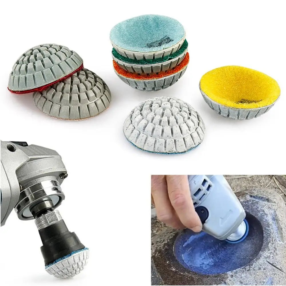 Bowl-Shaped Diamond Polishing Pad – Curved Grinding Disc Diamond Polishing Pad Nixie