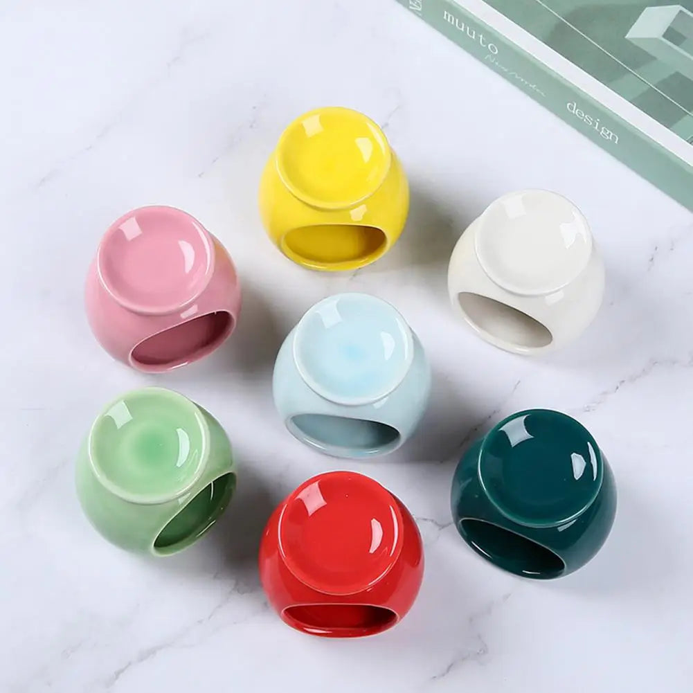 Ceramic Essential Oil Burner & Wax Melt Warmer – Tealight Oil Burner Warmer Nixie