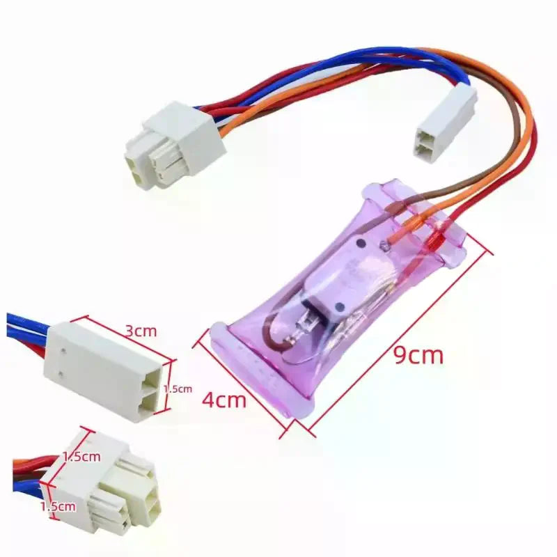 Bimetal Defrost Thermostat N12-5 AC250V 10A Refrigerator Part Defrost Thermostat Nixie