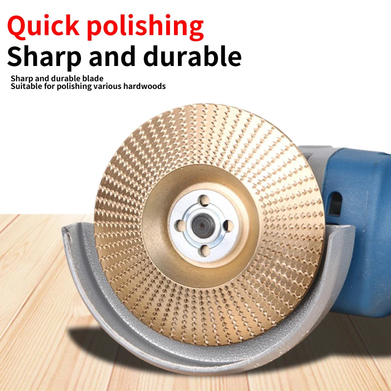 Woodworking Grinding Disc 3-Piece Set – Cut, Carve & Polish