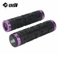 ODI MTB Lock-On Bike Grips – Ergonomic Non-Slip Handlebar MTB Handlebar Grips Nixie ODI purple ring GRIP
