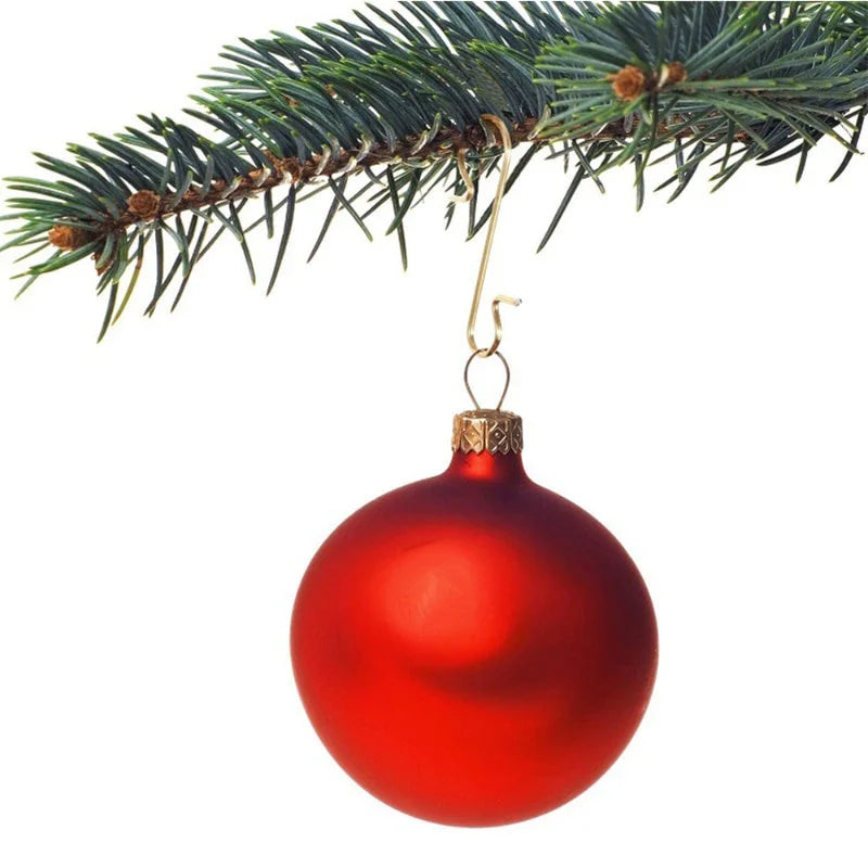 50pcs Metal S-Shaped Christmas Ornament Hooks – Tree Ball Hangers Christmas Ornament Hooks Nixie