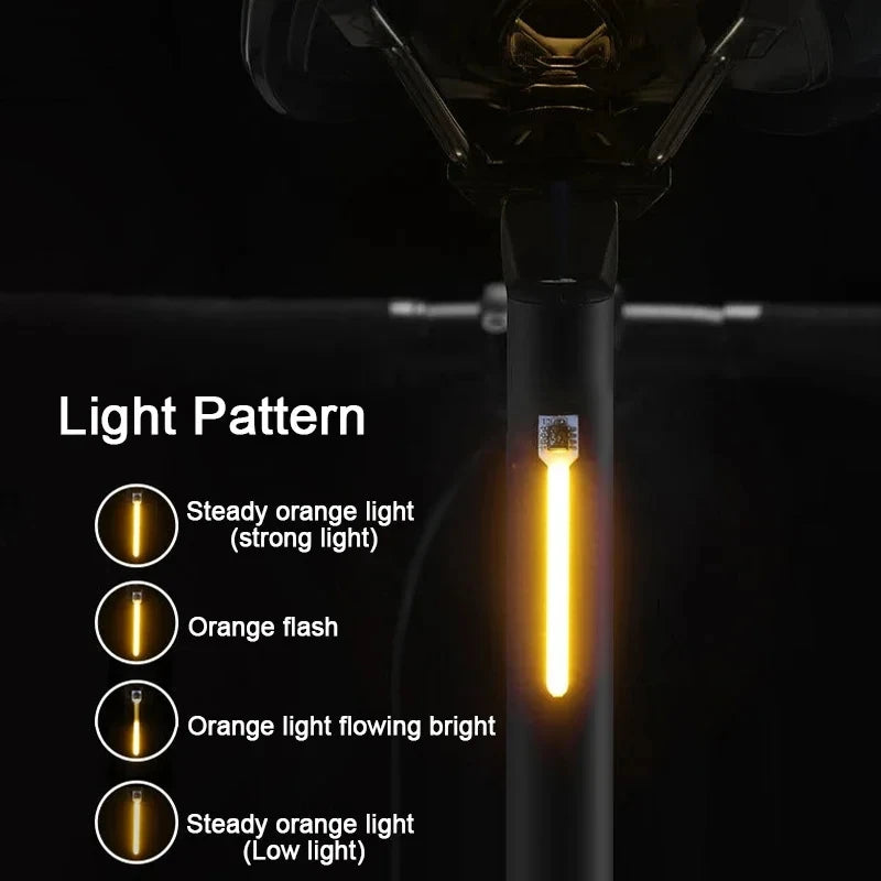BUCKLOS LED Bike Tail Light – Rechargeable, IPX6 Waterproof Bike Tail Light Nixie