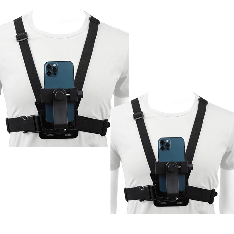 Smartphone Chest Mount Universal Holder – iPhone & Samsung