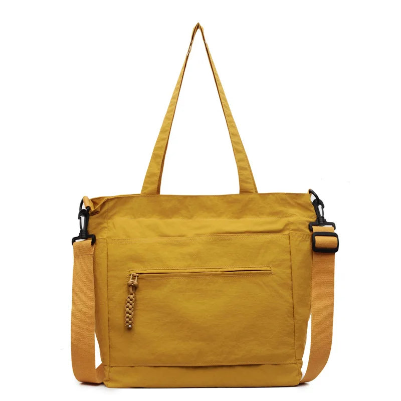Large Capacity Fabric Tote Shoulder & Crossbody Bag – Unisex Shoulder Tote Bag Nixie