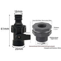 3/4 Inch Rainwater Diverter Kit – Bucket Valve Hose Fittings Rainwater Diverter Kit Nixie A C