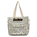 Nixie Corduroy Tote Bag – Large Capacity Women's Shoulder Bag Corduroy Tote Bag Nixie Off-white