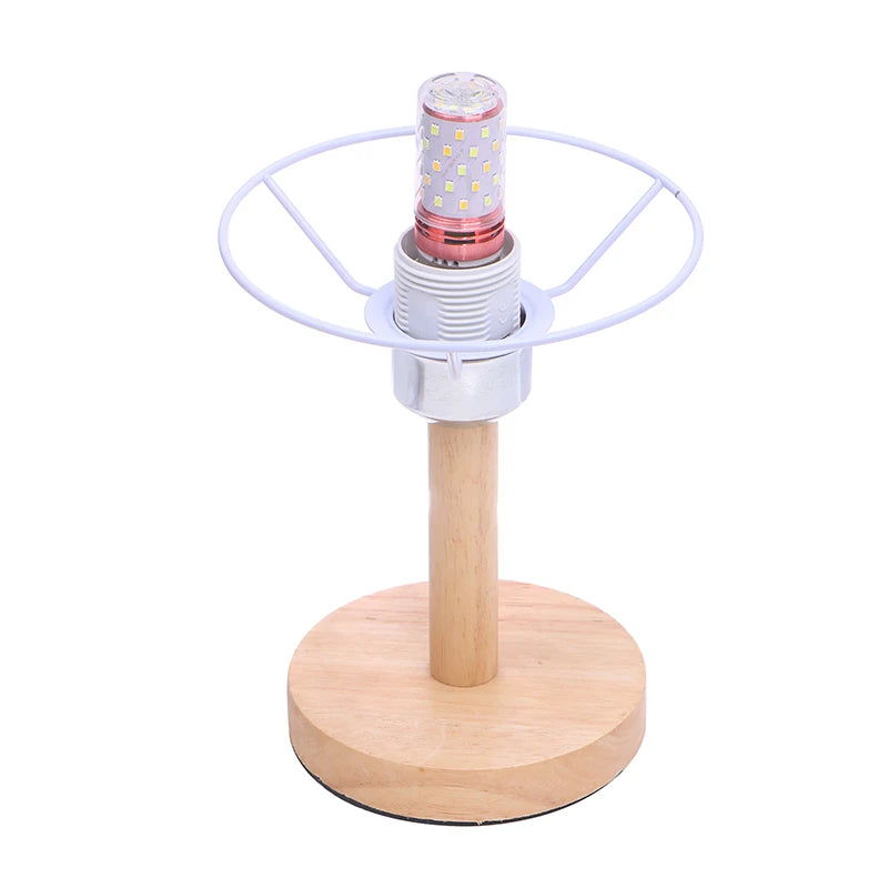 Cylinder Vintage Iron Lampshade Frame for E27 Chandelier Lamp Shade Frame Nixie
