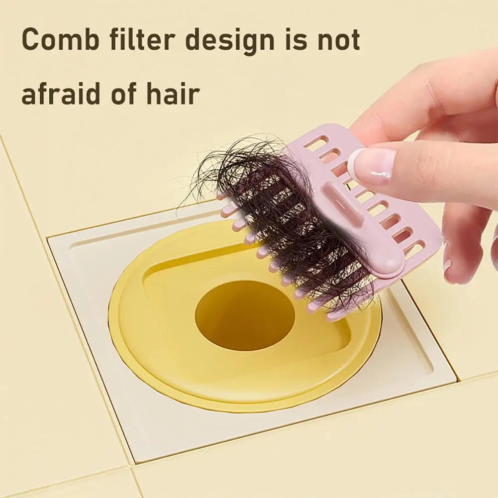 Floor Drain Hair Catcher – Comb Design, Odor-Proof | Nixie Drain Hair Catcher Nixie