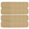 50Pcs Disposable Perforated Air Fryer Baking Paper Liners Air Fryer Liner Nixie 50PCS Brown